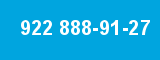 922 888-91-27